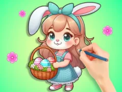 खेल Coloring Book: Easter Eggs DIY ऑनलाइन