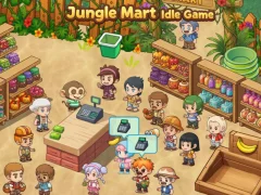 खेल Jungle Mart idle game ऑनलाइन