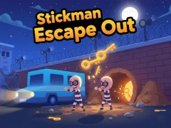 खेल Stickman Escape Out ऑनलाइन