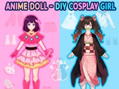 खेल Anime Doll - DIY Cosplay Girl ऑनलाइन