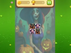 खेल Halloween Witch Memory Match ऑनलाइन