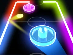 खेल Glow Hockey HD ऑनलाइन
