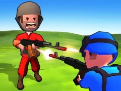 खेल Little Commander. Red vs Blue ऑनलाइन