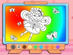 खेल Coloring Book: Floral Dance ऑनलाइन