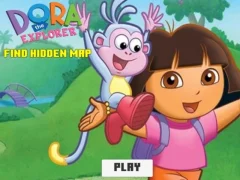 खेल Dora the Explorer: Find Hidden Map ऑनलाइन
