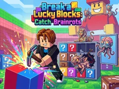 खेल Break a Lucky Blocks: Catch Brainrots ऑनलाइन