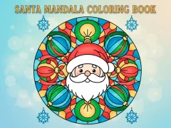 खेल Santa Mandala Coloring Book ऑनलाइन