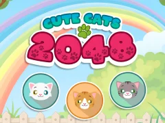 खेल Cute Cats 2048 ऑनलाइन