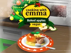 खेल Cooking with Emma Baked Apples vegan ऑनलाइन