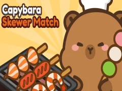 खेल Capybara Skewer Match ऑनलाइन
