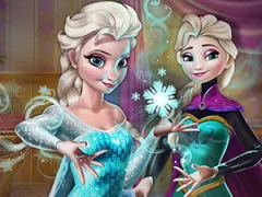 खेल Elsa Secret Transform ऑनलाइन