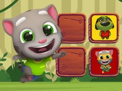 खेल Talking Tom Memory ऑनलाइन