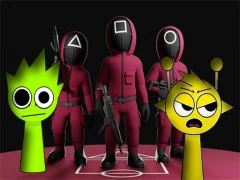 खेल Squid Game Sprunki FNF Battle ऑनलाइन