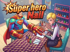 खेल Super hero Nail ऑनलाइन