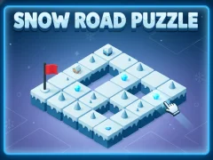 खेल Snow Road Puzzle ऑनलाइन