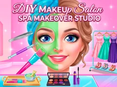 खेल DIY Makeup Salon Spa Makeover Studio ऑनलाइन