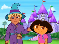 खेल Dora The explorer Dora's Magic Castle Adventure ऑनलाइन