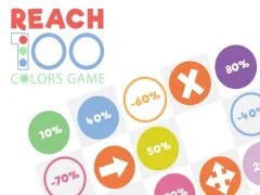 खेल Reach 100 Game of dots ऑनलाइन