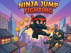 खेल Ninja Jump fighting ऑनलाइन