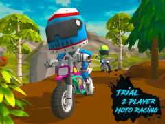 खेल Trial 2 Player Moto Racing ऑनलाइन