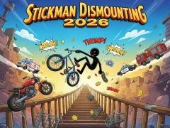 खेल Stickman Dismounting 2026 ऑनलाइन