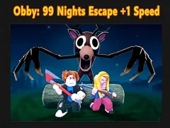 खेल Obby: 99 Nights Escape +1 Speed ऑनलाइन