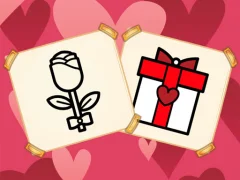 खेल Valentine Present Coloring ऑनलाइन