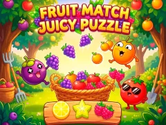 खेल Fruit Match Juicy Puzzle ऑनलाइन