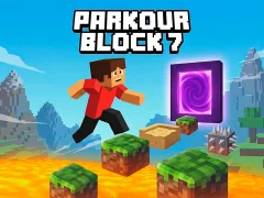 खेल Parkour Block 7 ऑनलाइन