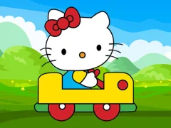 खेल Cute Kitty Car Jigsaw ऑनलाइन