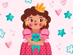 खेल The Frog Prince Jigsaw ऑनलाइन