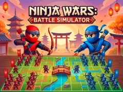 खेल Ninja Wars: Battle Simulator ऑनलाइन