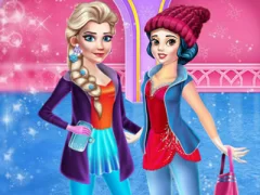 खेल Princess Winter Activities ऑनलाइन