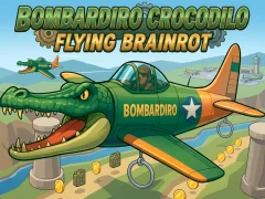 खेल Bombardiro Crocodilo Flying Brainrot ऑनलाइन