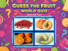 खेल Guess The Fruit World Quiz ऑनलाइन