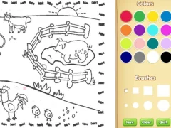 खेल Farming Coloring Book For Kids ऑनलाइन