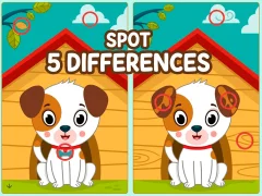 खेल Spot 5 Differences ऑनलाइन
