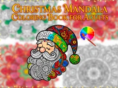 खेल Christmas Mandala Coloring Book for Adults ऑनलाइन