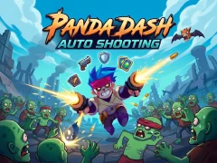 खेल Panda Dash Auto Shooting ऑनलाइन