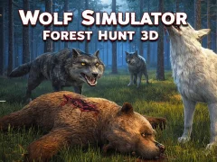 खेल Wolf Simulator Forest Hunt 3D ऑनलाइन