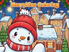 खेल MerryKins Coloring ऑनलाइन