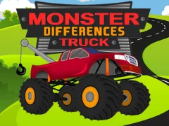 खेल Monster Truck Differences ऑनलाइन