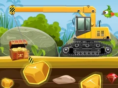 खेल Gold Truck Crane ऑनलाइन