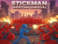 खेल Stickman Shooting Survival ऑनलाइन