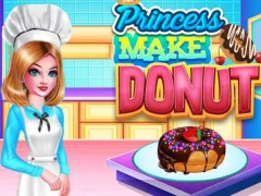 खेल Princess Make Donut ऑनलाइन