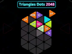खेल Triangles Dots 2048 ऑनलाइन