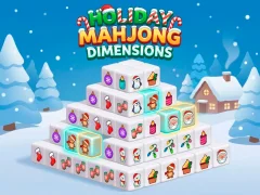 खेल Holiday Mahjong Dimensions ऑनलाइन