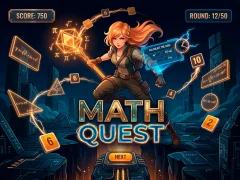 खेल MathQuest ऑनलाइन