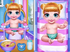 खेल Princess New Born Twins Baby Care ऑनलाइन