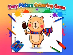 खेल Easy Picture Colouring Game ऑनलाइन
